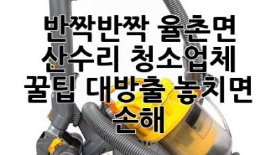 ✨반짝반짝✨ 율촌면 산수리 청소업체 꿀팁 대방출! 놓치면 손해 💯
